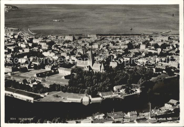 Trondheim Fliegeraufnahme