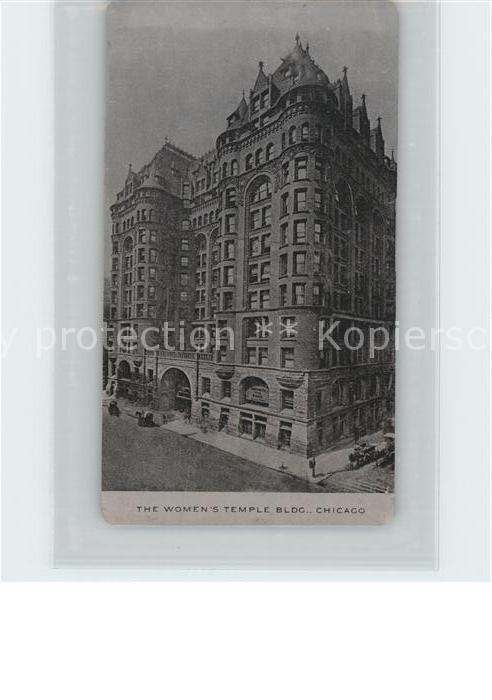 Chicago Illinois Womens Temple BLDG