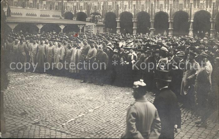 Luettich Liege Menschenansammlung