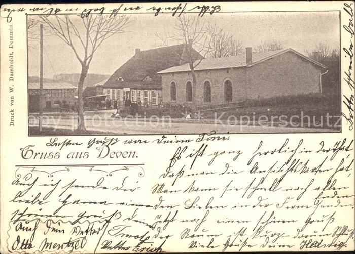 Demmin Mecklenburg Vorpommern Dorfpartie