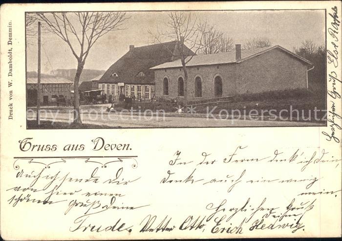 Demmin Mecklenburg Vorpommern Dorfpartie