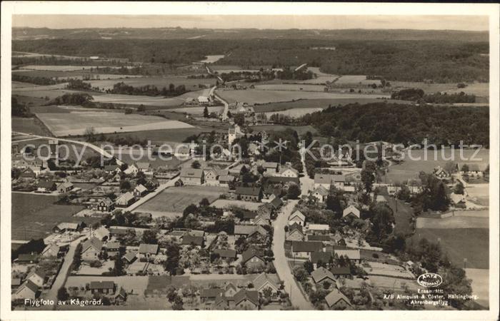 Schweden Fliegeraufnahme Kageroed