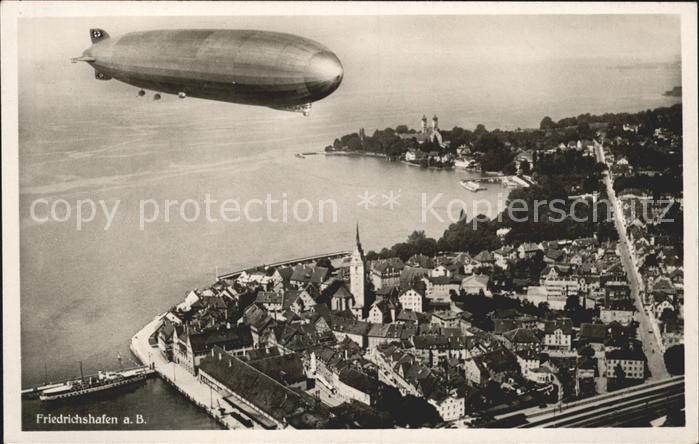 Friedrichshafen Bodensee Zeppelin Fliegeraufnahme NZ3