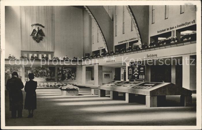 Essen Ruhr Reichsgartenschau Halle Reichsnaehrstand NZ3