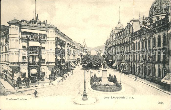 Baden-Baden Leopoldsplatz Hotel Victoria