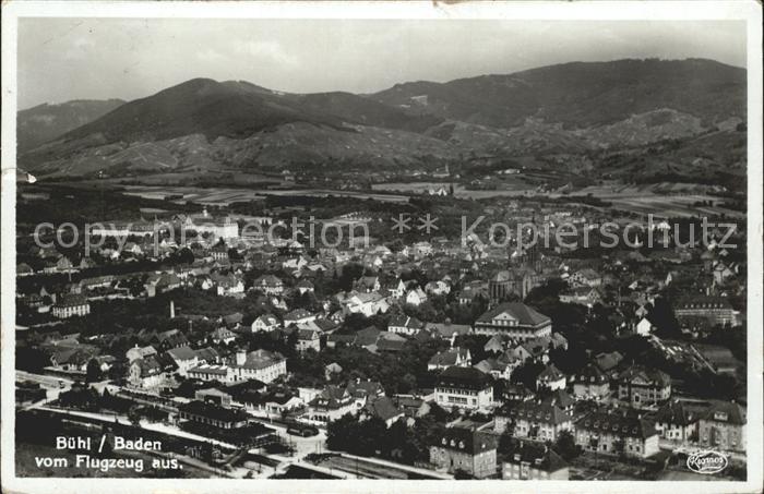 Buehl Baden Fliegeraufnahme