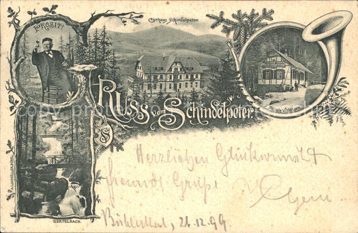 Buehlertal Kurhaus Schindelpeter Gertalbach Filiale Waldhorn