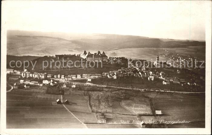 Augustusburg Schloss Augustusburg Fliegeraufnahme