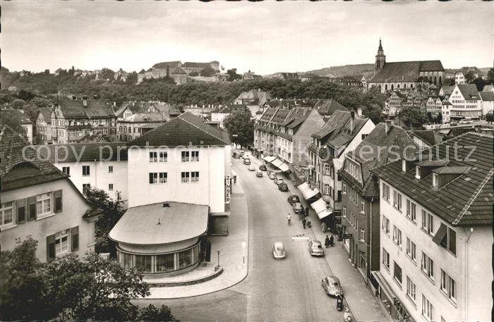 Tuebingen Friedrichstrasse Schloss Stiftskirche