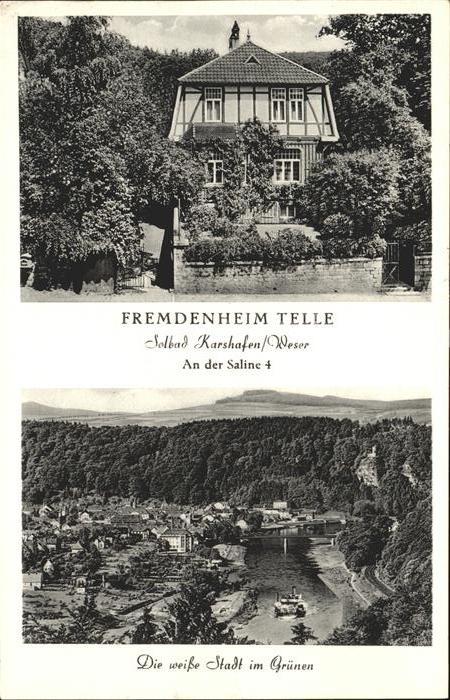 Bad Karlshafen Fremdenheim Telle