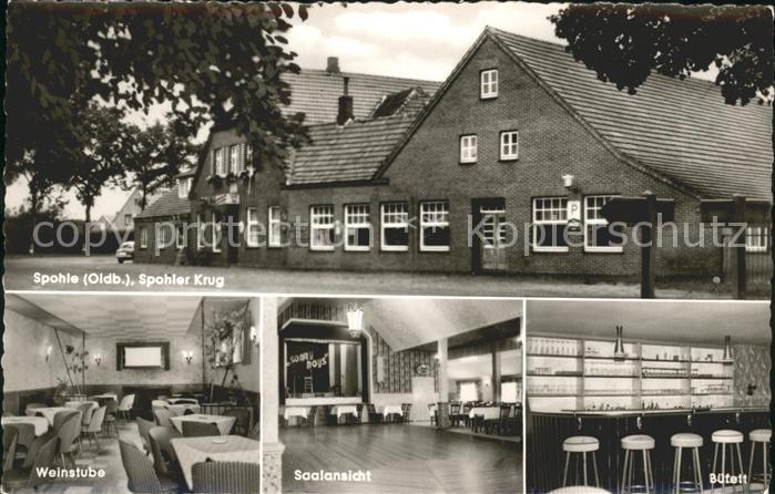 Spohle Gasthof Spohler Krug Weinstube Saal Bueffet