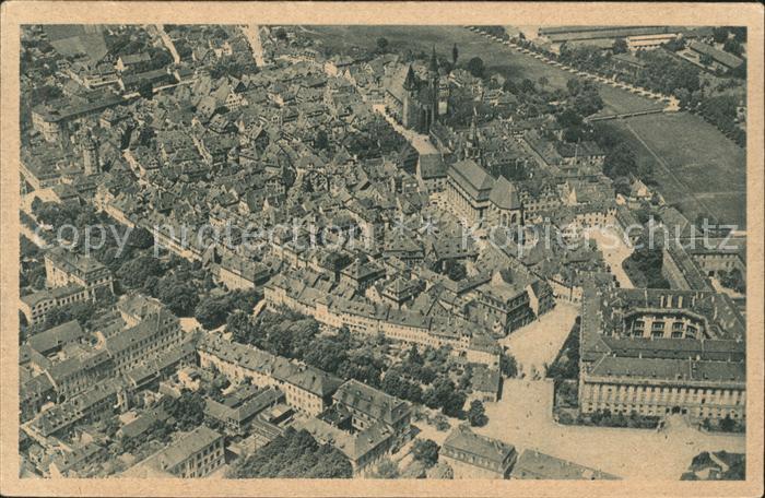 Ansbach Mittelfranken Fliegeraufnahme