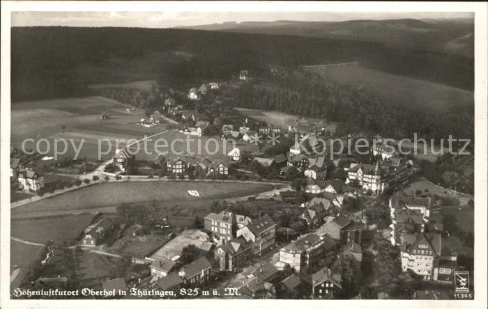 Oberhof Thueringen Fliegeraufnahme