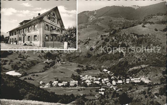 Utzenfeld Schwarzwald Gasthaus zur Eiche