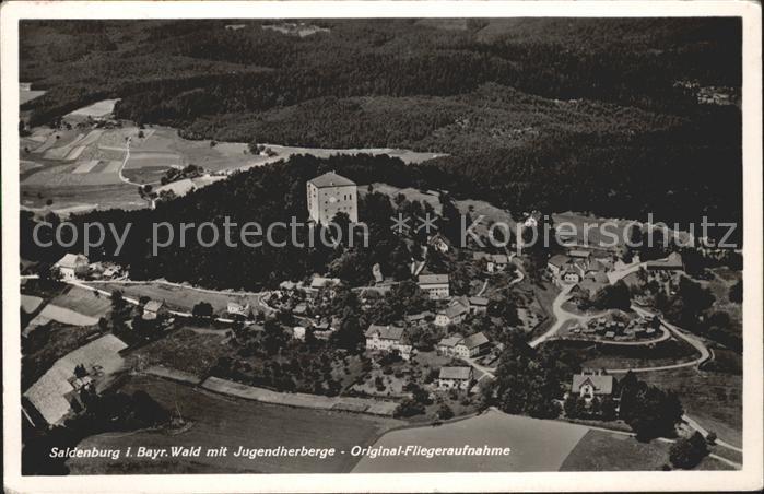 Saldenburg Jugendherberge Fliegeraufnahme