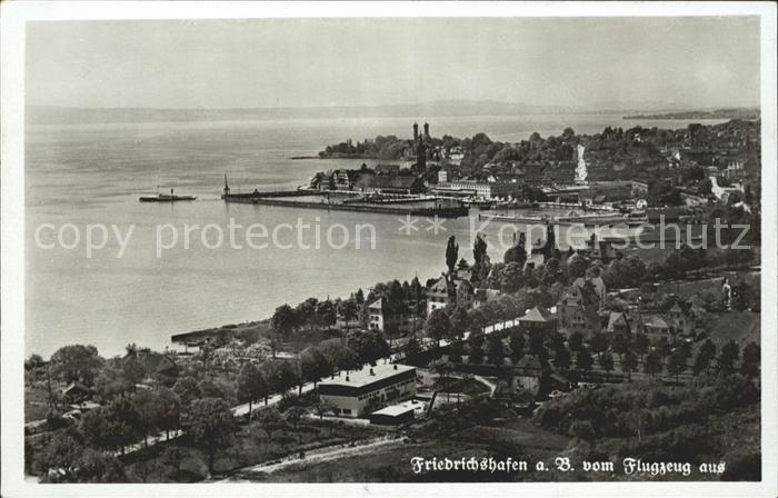 Friedrichshafen Bodensee Fliegeraufnahme