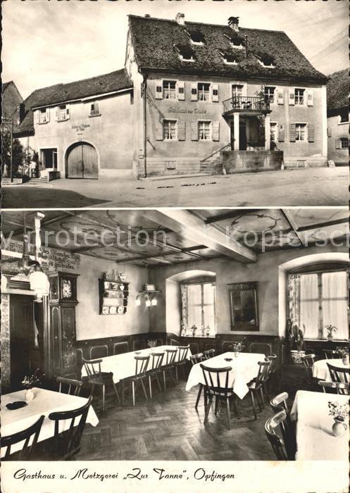 Opfingen Gasthaus-Metzgerei Zur Tanne
