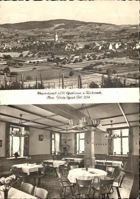 Oberrotweil Gasthaus zum Rebstock