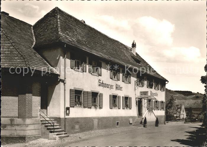 Oberbergen Vogtsburg Gasthaus Schwarzer Adler