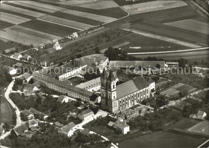 Niederalteich Donau Kloster Niederaltaich Fliegeraufnahme