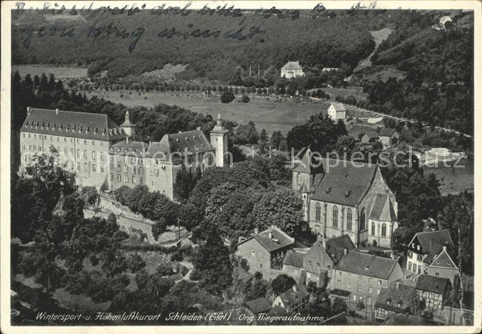 Schleiden Eifel Fliegeraufnahme