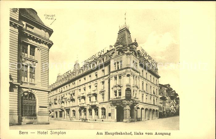 Bern BE Hotel Simplon am Hauptbahnhof