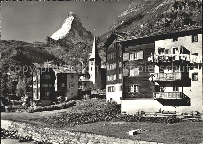 Zermatt VS Zermatt mit Matterhorn