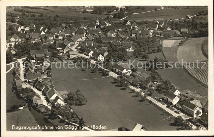 Goeggingen Baden Fliegeraufnahme