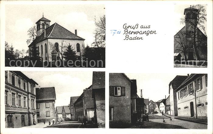 Berwangen Kraichgau Ortsansichten
