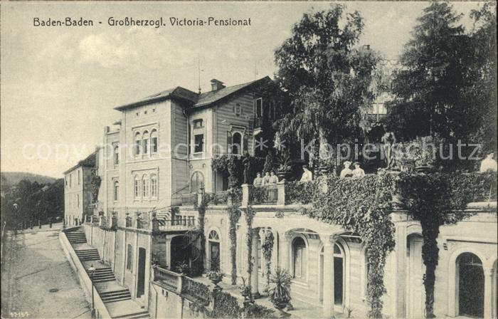 Baden-Baden Grossherzogliches Victoria Pensionat