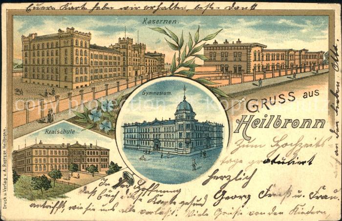Heilbronn Neckar Kasernen Realschule Gymnasium