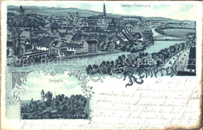 Kempten Allgaeu Burghalde