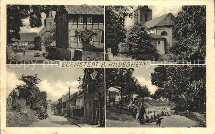 Egenstedt Kirche und Haupstrasse