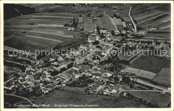 Grafenau Niederbayern Fliegeraufnahme