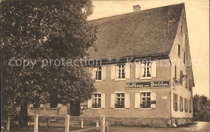 Glottertal Gasthaus zum Hirschen