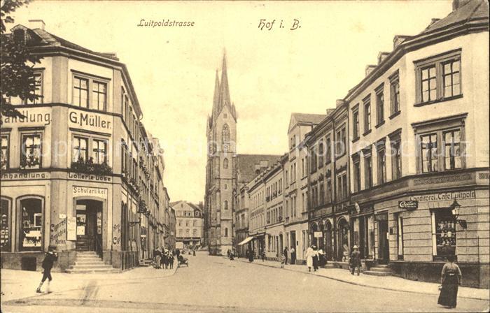 Hof Saale Luitpoldstrasse