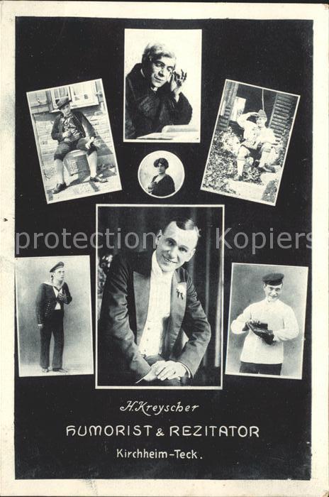 Kirchheim Teck H. Kreyscher Humorist Rezitator