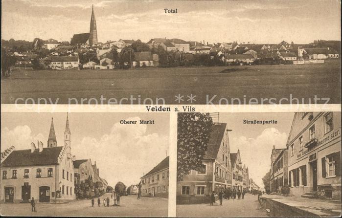 Velden Vils Oberer Markt Strassenpartie