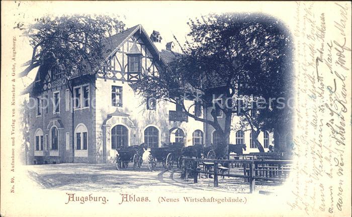 Augsburg Ablass Neues Wirtschaftsgebaeude