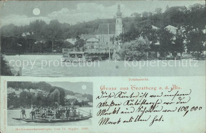 Trostberg Hochwasserkatastrophe 1899