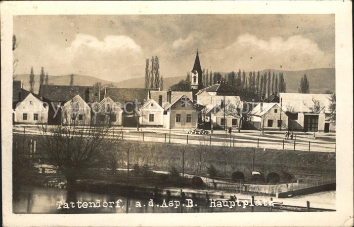 Tattendorf Niederoesterreich Hauptplatz