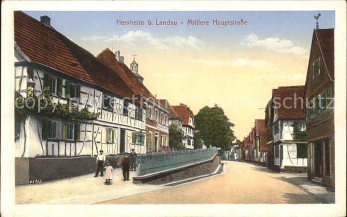 Herxheim Pfalz Mittlere Hauptstrasse