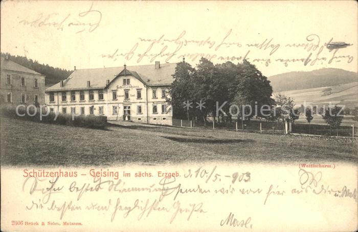 Geising Erzgebirge Schuetzenhaus