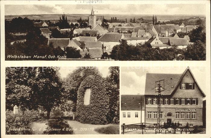 Welbsleben Gasthaus zur Forelle Gedenkstaette
