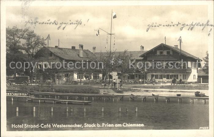Prien Chiemsee Hotel Strand Cafe Westernacher