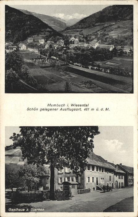 Mambach Gasthaus Zum Sternen