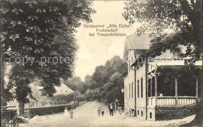Frohnsdorf Brandenburg Restaurant Alte Eiche