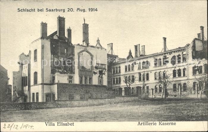 Saarburg Saar Villa Elisabeth Artillerie Kaserne