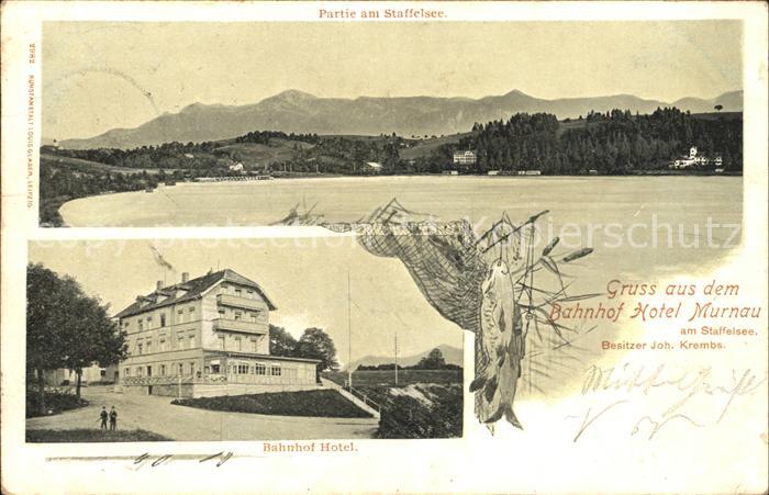 Murnau Staffelsee Bahnhof Hotel Staffelsee