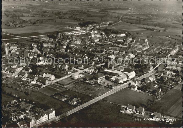 Gelsenkirchen Fliegeraufnahme